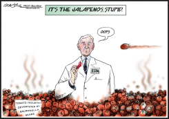 ITS THE JALAPENOS, STUPID by J.D. Crowe