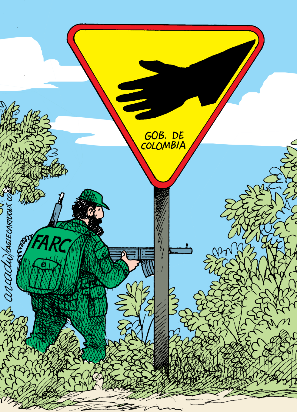 Las FARC y la oferta de paz col