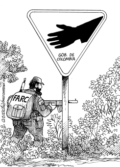 LAS FARC Y LA OFERTA DE PAZ by Arcadio Esquivel