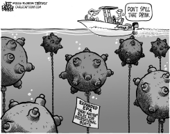 NAVIGATING A MINEFIELD by Jeff Parker