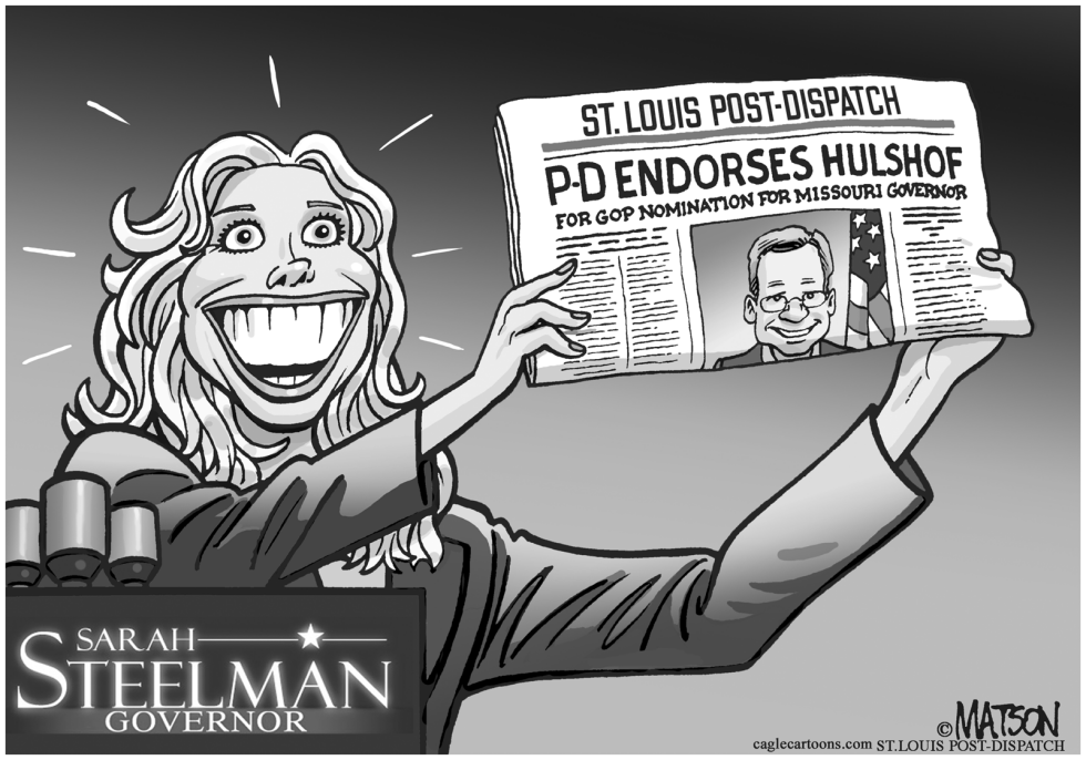 Local MO-Steelman Celebrates Post-Dispatch Endorsement of Huslhof