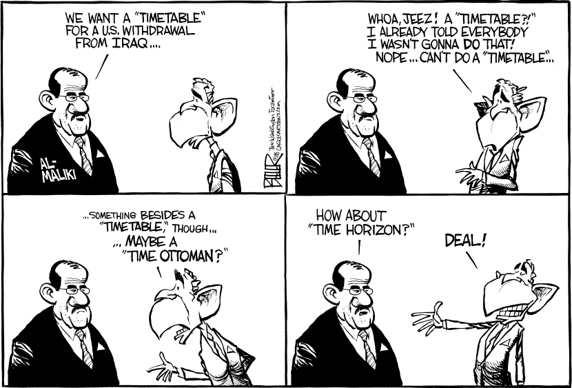 Bush Euphemistic on Iraq