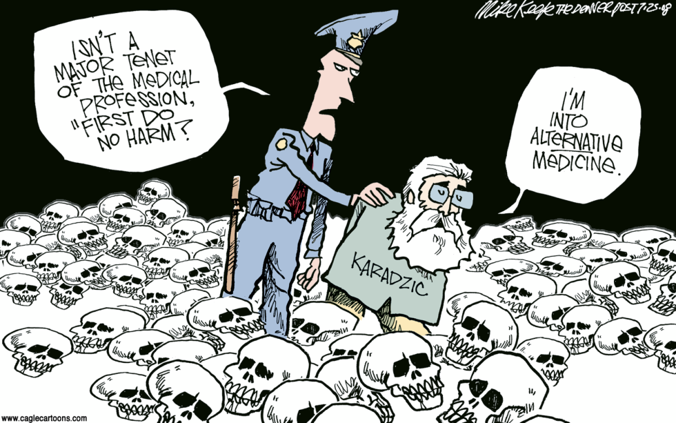 Karadzic Captured COLOR