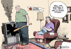 CANADA NEW TV  by Cam Cardow