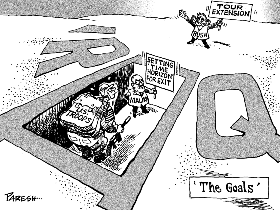 Contrasting goals