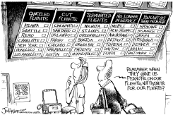 AIRLINE FLIGHT CUTS by Joe Heller