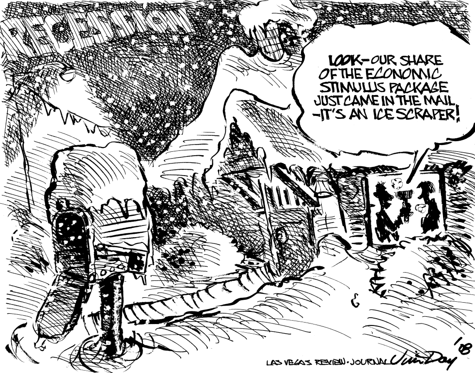 Deep in recession