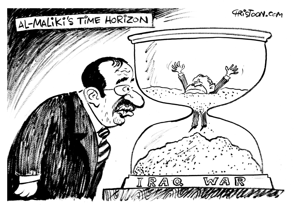 Maliki's Time Horizon - B&W