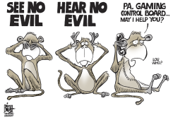GAMING BOARD MONKEY BUSINESS by Randy Bish