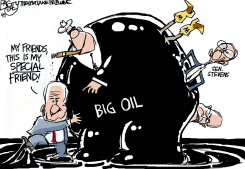 STEVENS MCCAIN SPECIAL FRIEND by Pat Bagley