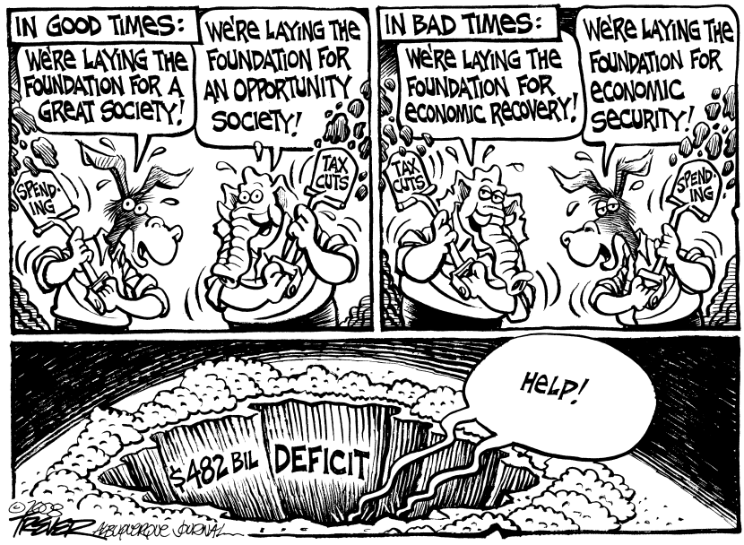 482 Billion Deficit