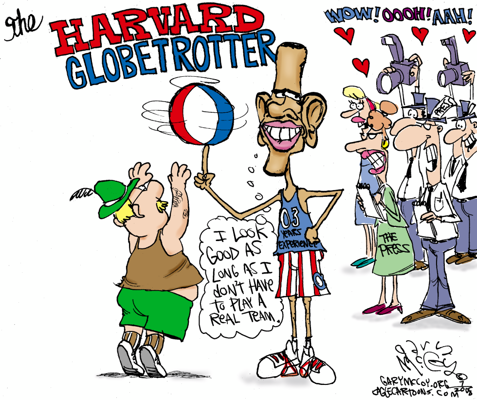  GLOBETROTTER OBAMA by Gary McCoy