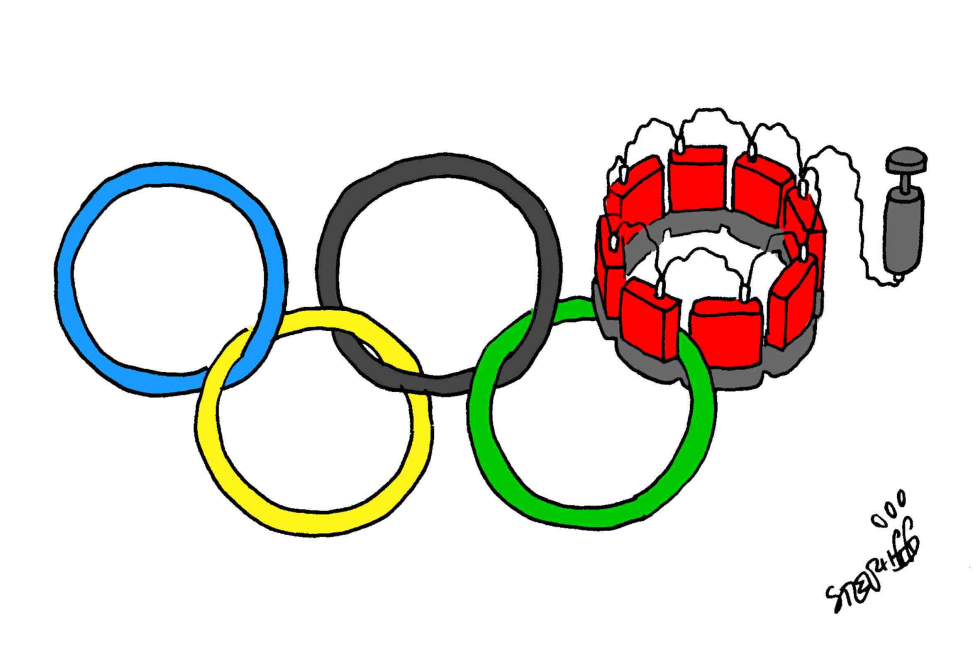  BEIJING OLYMPICS - TERRORISM ISSUE by Stephane Peray