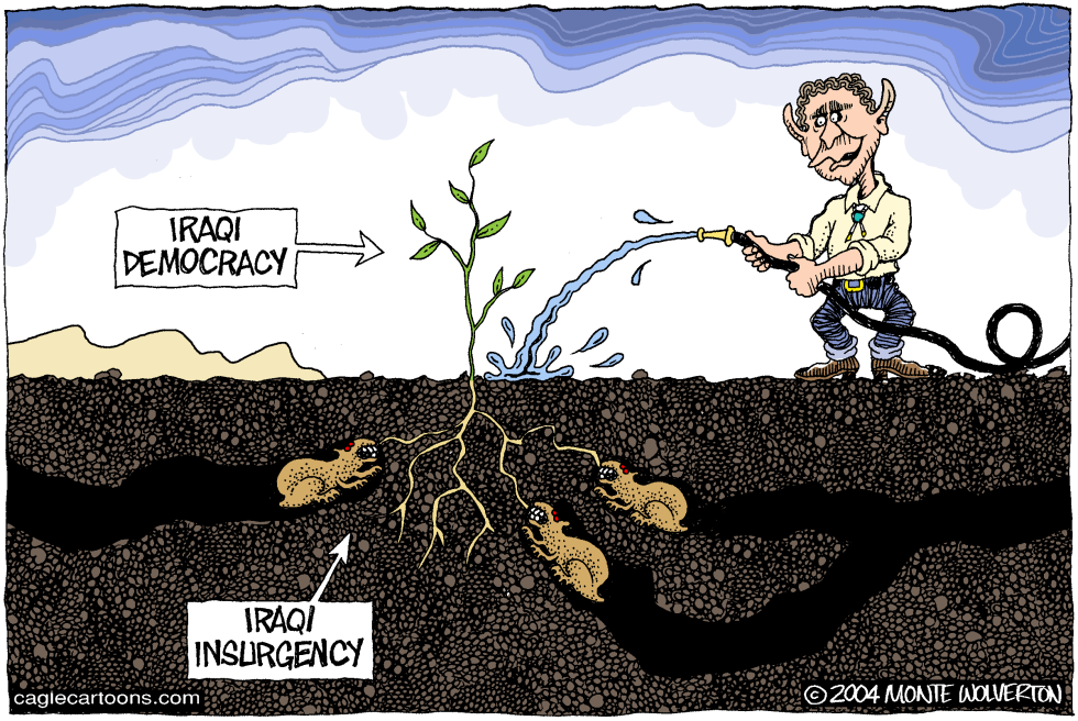  FRAGILE IRAQI DEMOCRACY by Wolverton