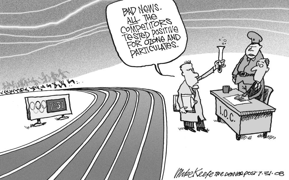 Testing at Beijing Olympics