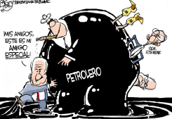 STEVEN EL AMIGO ESPECIAL DE MCCAIN /  by Pat Bagley