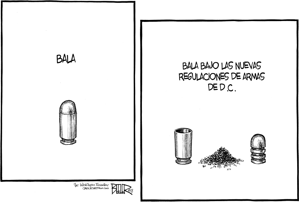 El Punto de una Bala en DC