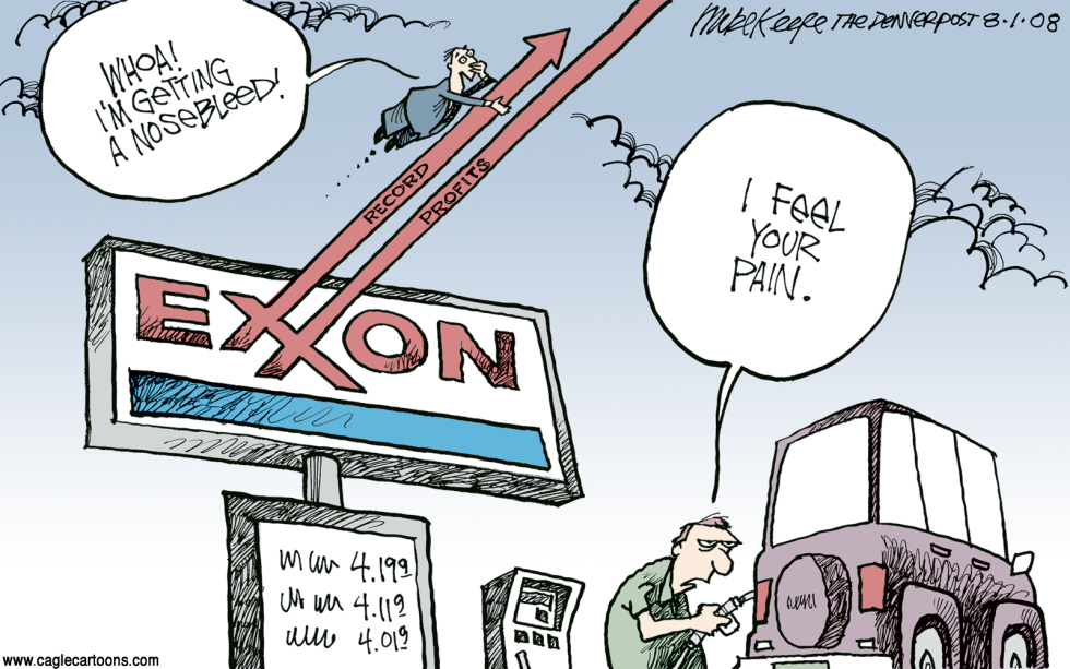 Exxon Mobil Profits COLOR