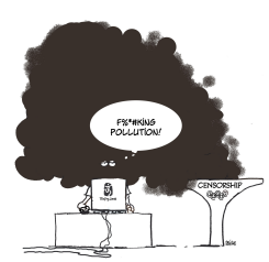 CENSOR POLLUTION 2 by Frederick Deligne