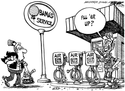 OBAMAS AIR STATION by John Trever