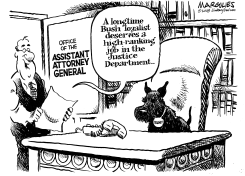 JUSTICE DEPARTMENT POLITICAL HIRING by Jimmy Margulies