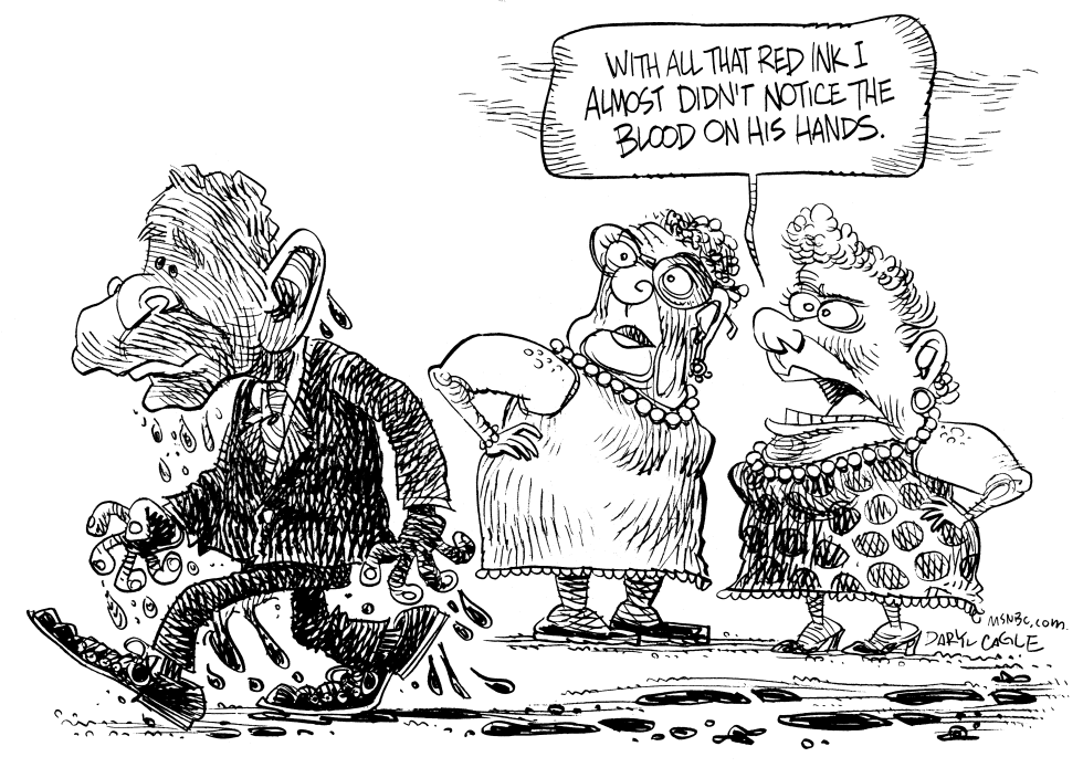 Bush Red Ink