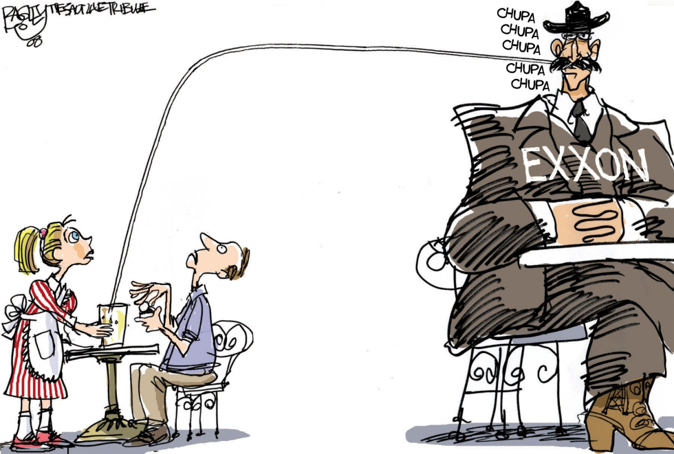  MALTEADA EXXON  by Pat Bagley