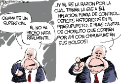 RECLAMO DE MCCAIN /  by Pat Bagley