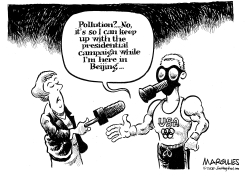 OLYMPIC POLLUTION by Jimmy Margulies