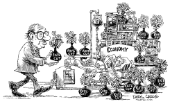 GREENSPAN RATE CUT by Daryl Cagle