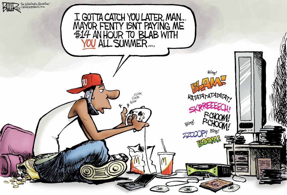  LOCAL DC - SUMMER JOBS by Nate Beeler