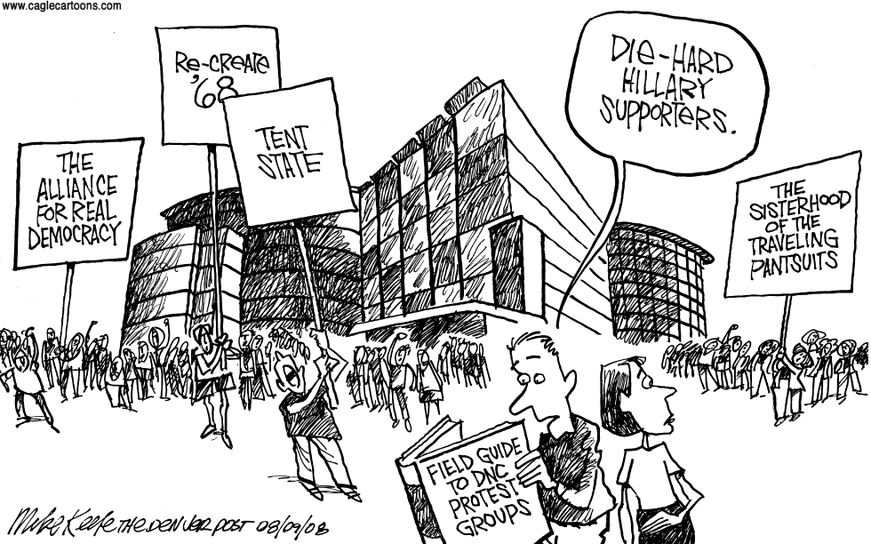 DNC Protest Groups