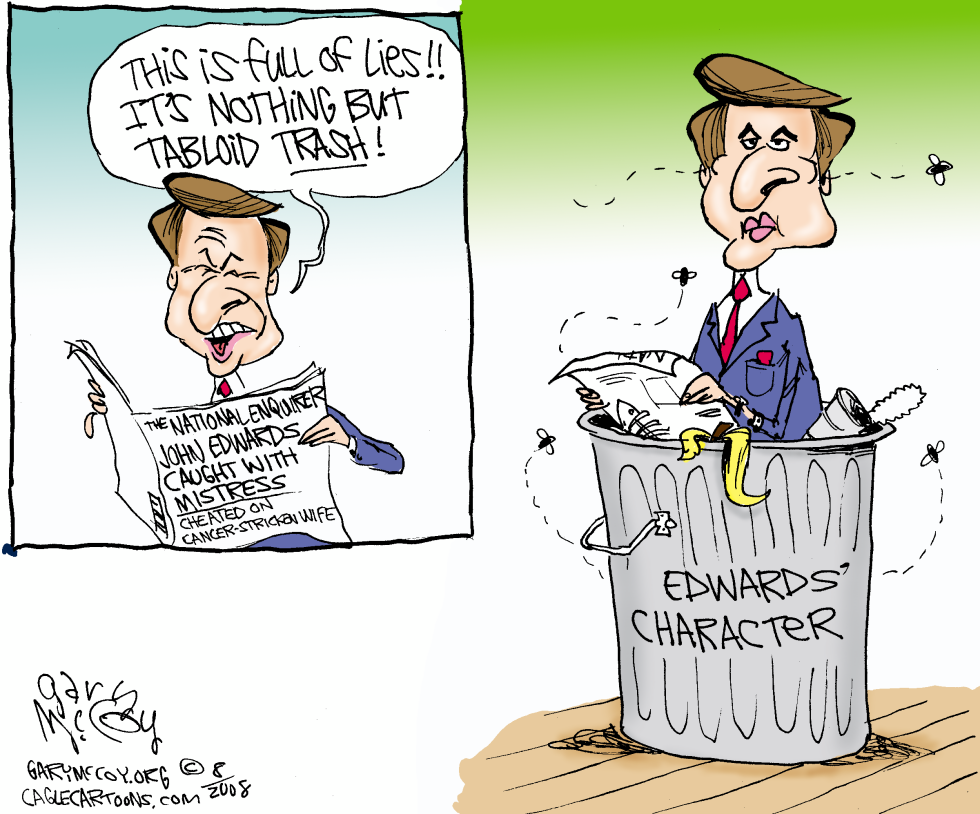  JOHN EDWARDS TRASH by Gary McCoy