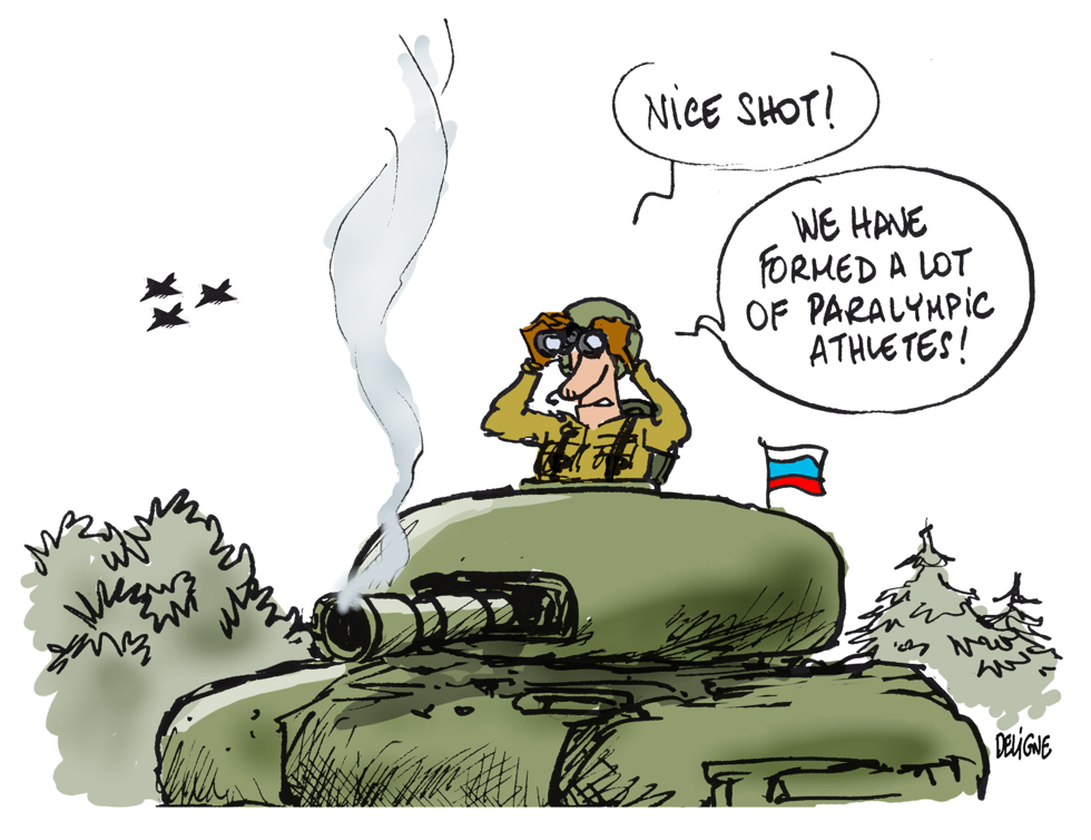 No Cease-Fire During Olympic Games -color