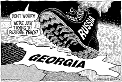 RUSSIA AND GEORGIA by Monte Wolverton