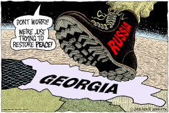 RUSSIA AND GEORGIA by Monte Wolverton
