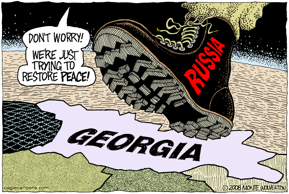 Russia and Georgia COLOR