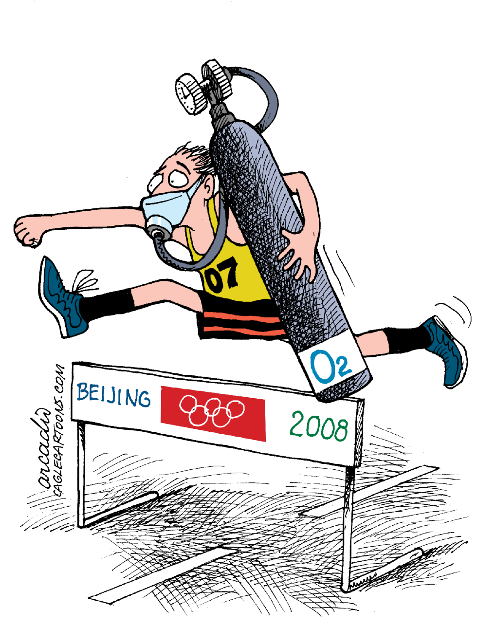  CARRERA DE LA OXIGENACIóNCOL by Arcadio Esquivel