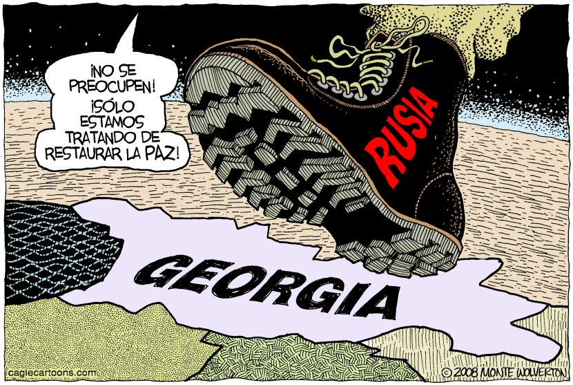 Rusia y Georgia / COLOR