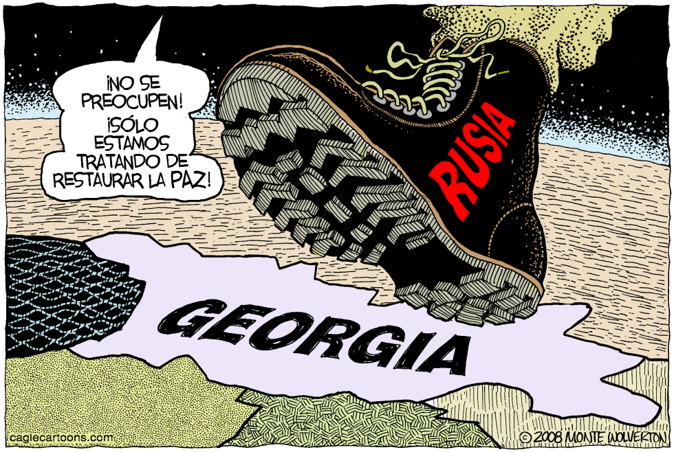 Rusia y Georgia / COLOR