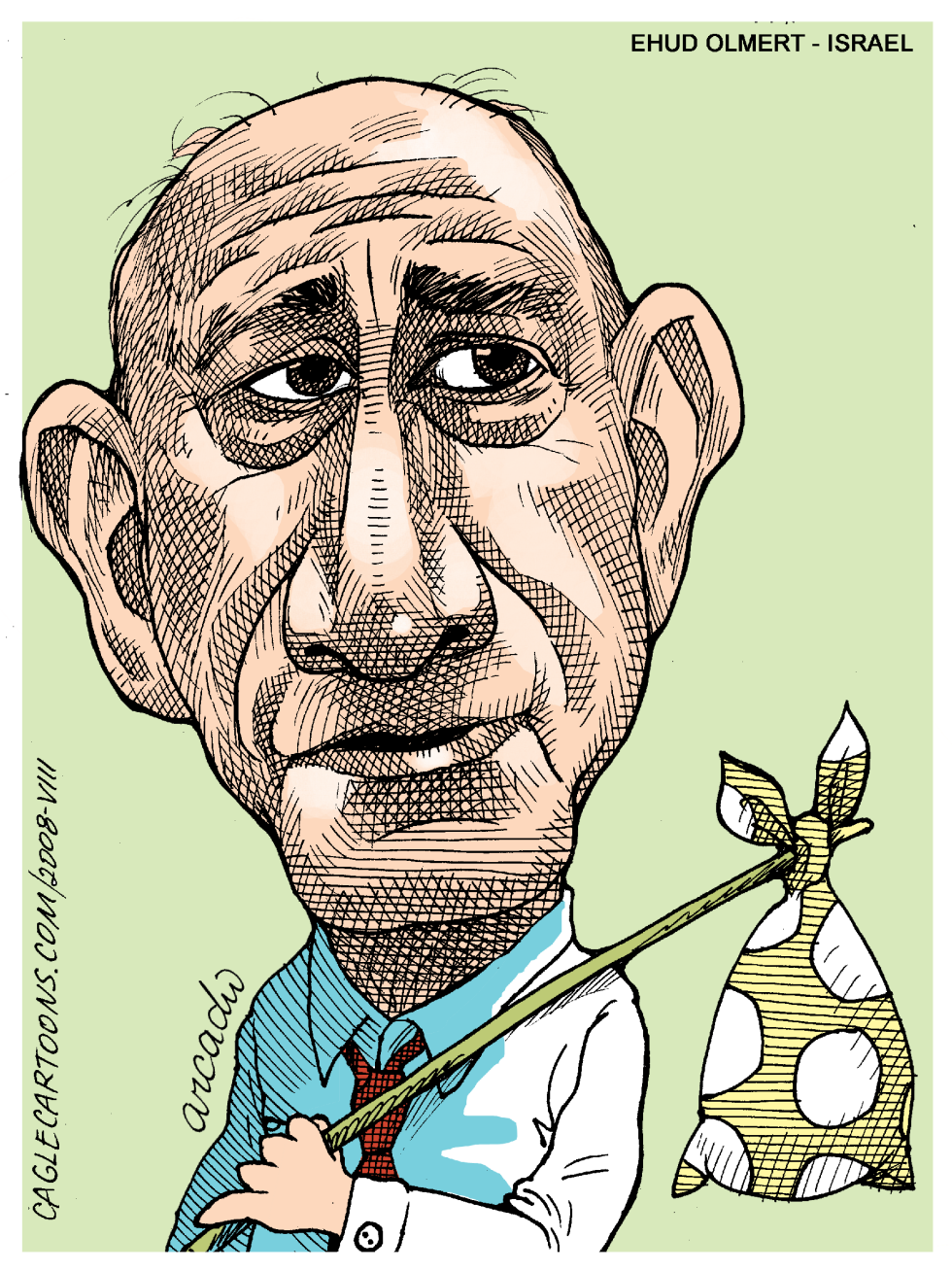 Ehud Olmert Israel col