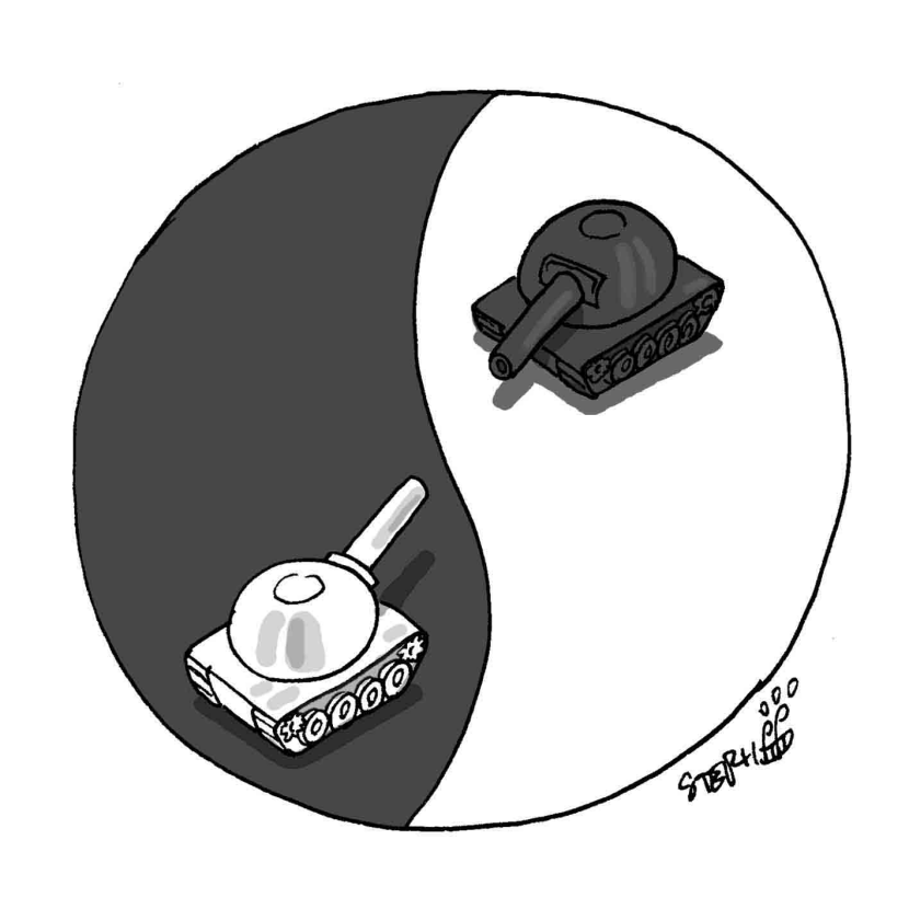 Nothing is black and white