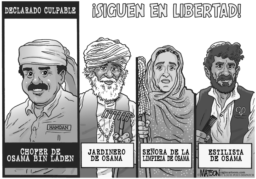  ASISTENTES DE OSAMA BIN LADEN by RJ Matson