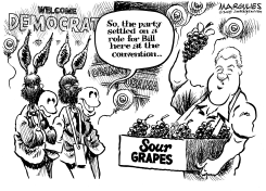 BILL CLINTONS CONVENTION ROLE by Jimmy Margulies