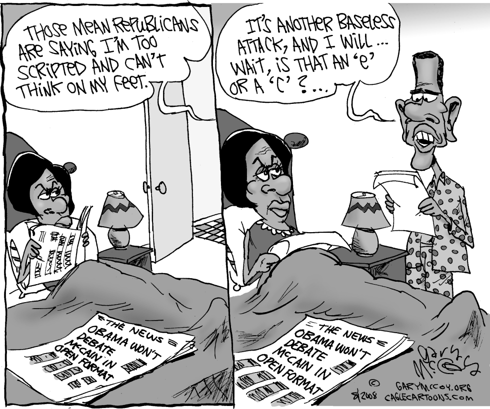 Scripted Obama