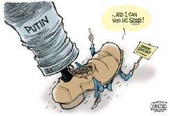 SOLE OF PUTIN  by John Cole