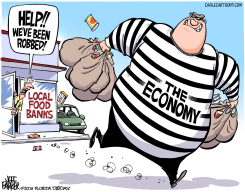FOOD BANK ROBBERY - by Jeff Parker
