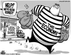 FOOD BANK ROBBERY by Jeff Parker