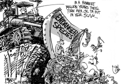 BUSH ENDANGERS SPECIES by Pat Bagley
