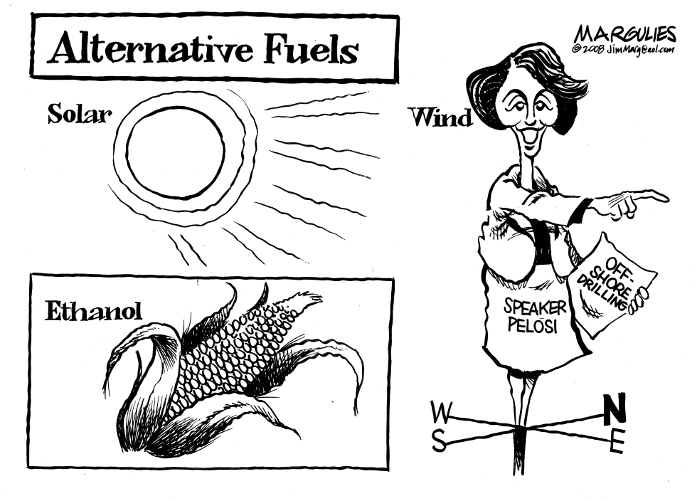 Pelosi shifts on drilling